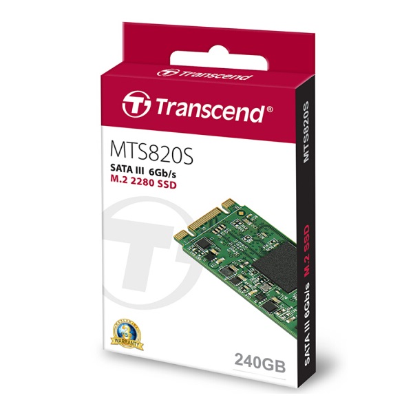 持久耐用！创见 MTS820 240G M.2 固态硬盘