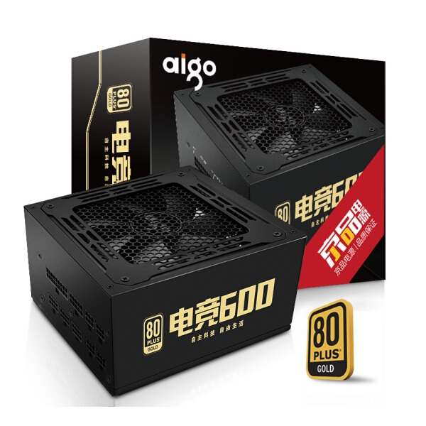 节能环保！爱国者 额定600W 电竞600全模组电脑电源