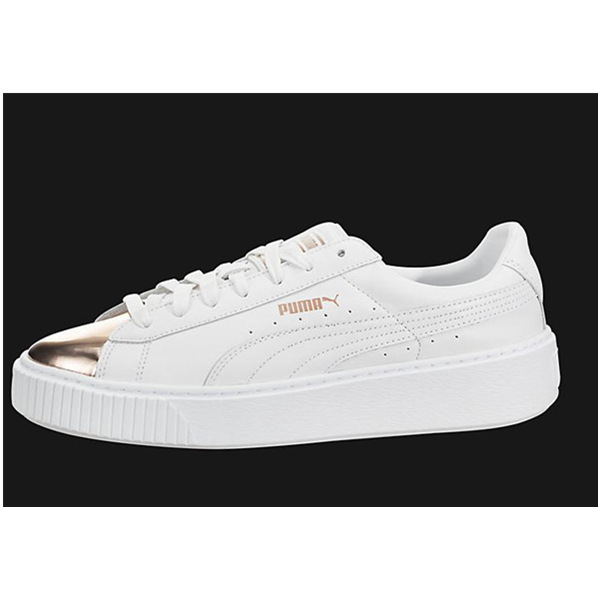百搭款！PUMA Basket Platform 女式运动鞋