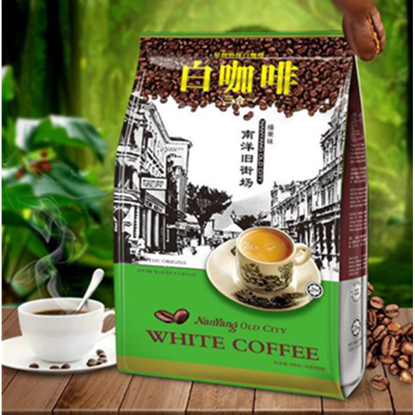 口感纯正！旧街场 榛果味白咖啡（600g）