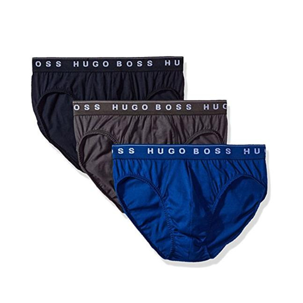相当舒适！HUGO BOSS 男式 三角内裤（3条装）