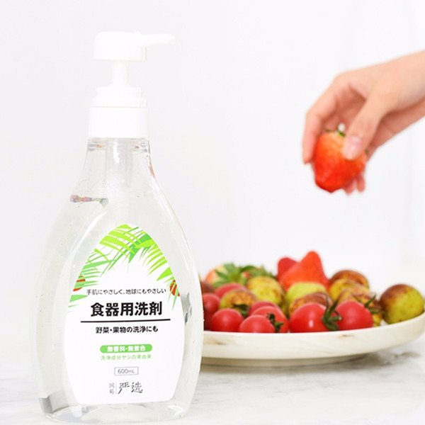 亲肤温和！网易严选日本制造果蔬餐具洗洁精