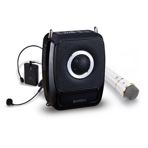 轻巧便携！十度 SD-S92 UHF双无线扩音器