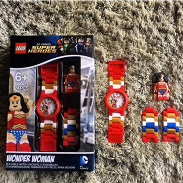 可玩性强！LEGO 乐高 神奇女侠儿童手表