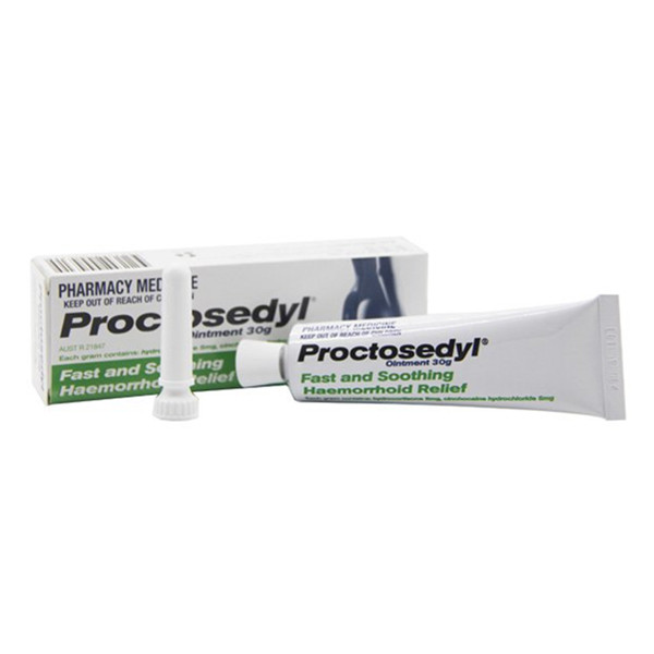 止痛消肿！Proctosedyl 痔疮膏30g