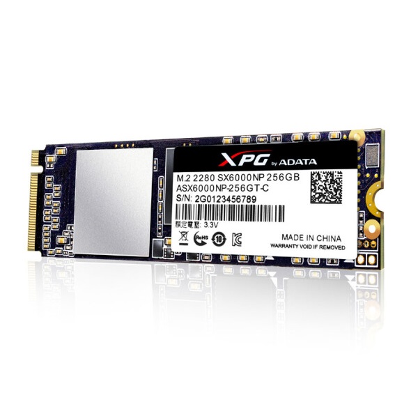长效耐用！威刚 XPG-SX6000 256G NVMe SSD