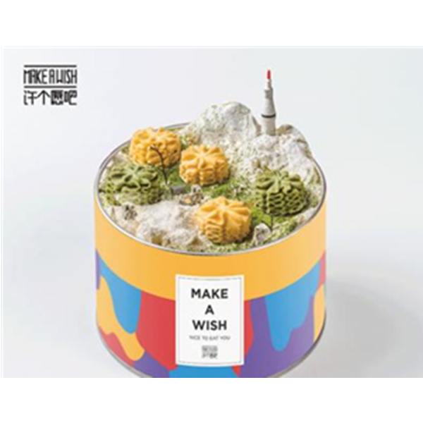 浓郁香醇！许个愿吧 幸运雪花牛油曲奇饼干 150g