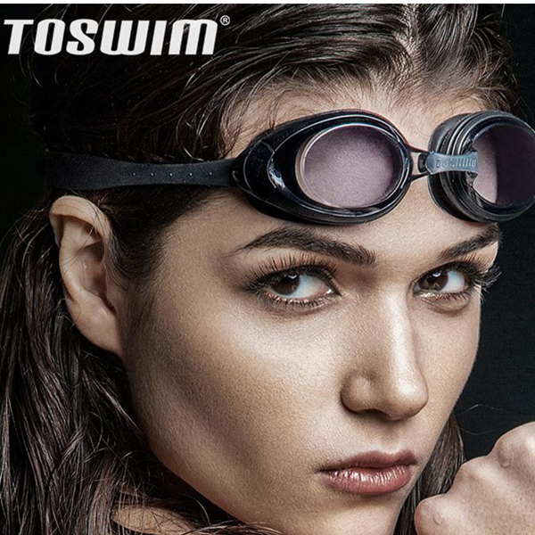 舒适贴合！TOSWIM 大框近视泳镜 TS41300