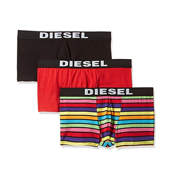 舒适透气！Diesel Shawn 男士平角内裤（3条装）