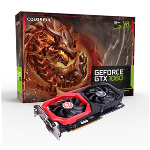 游戏双佳！七彩虹 战斧 GTX1060 3G 显卡