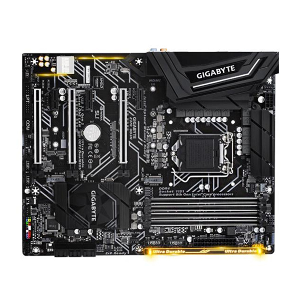 低调有实力！GIGABYTE 技嘉 Z370 UD3H 主板