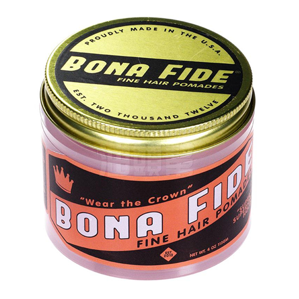 加州橘子！Bona Fide Pomade 强定型发油