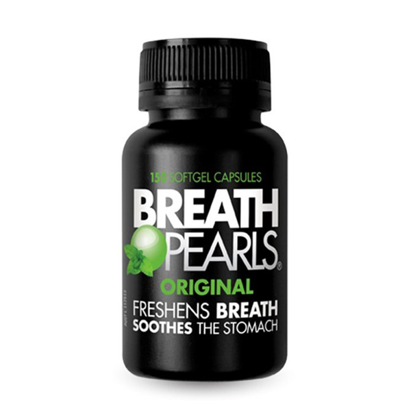 清新口气！BREATH PEARLS薄荷口气丸150粒