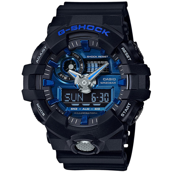 经典款！卡西欧石英男士手表GA-710-1A2DR