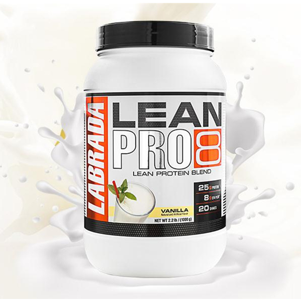 24日0点：Labrada lean Pro8 蛋白粉 2.2磅