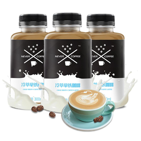 NeverCoffee 冷萃即饮拿铁咖啡 300ml*3