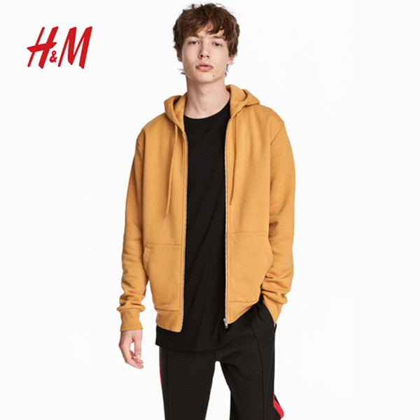 上新特惠：H＆M2018年春季新款连帽外套0422106