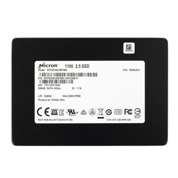 美光 1100系列 256GB SATA3 固态硬盘