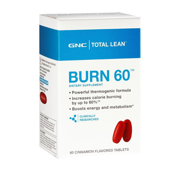 GNC健安喜科学燃脂配方片Burn60 60片