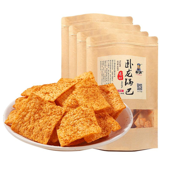 卧龙锅巴 手工锅巴 400g*4袋