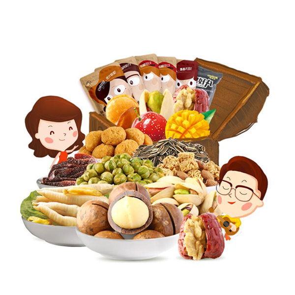 姚太太 坚果炒货零食大礼包