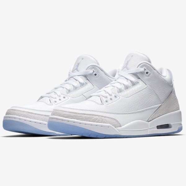 資訊： Air Jordan 3 Pure White即將發(fā)售！