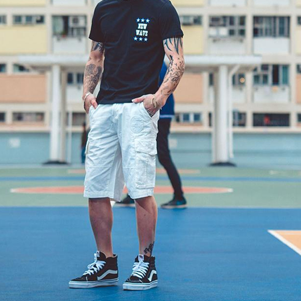 JOKESTER 男式 工装休闲短裤