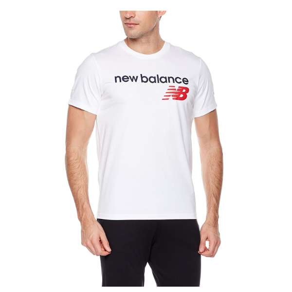 New Balance 男式 运动T恤 AMT73581