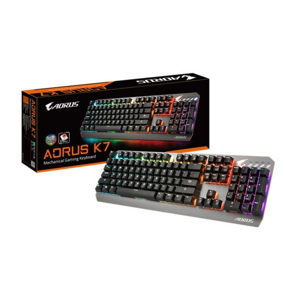 技嘉 AORUS K7 樱桃RGB机械键盘