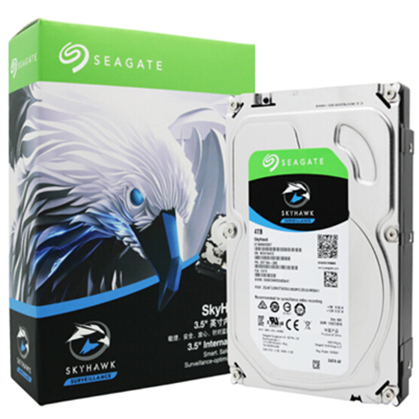 希捷酷鹰系列4TB SATA3监控级硬盘