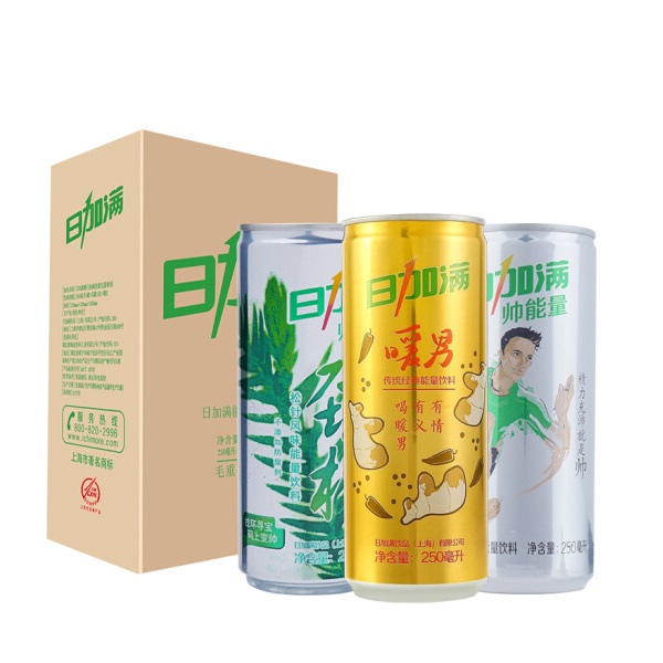 日加满 能量包量贩装（混合口味）250ml*24瓶*2