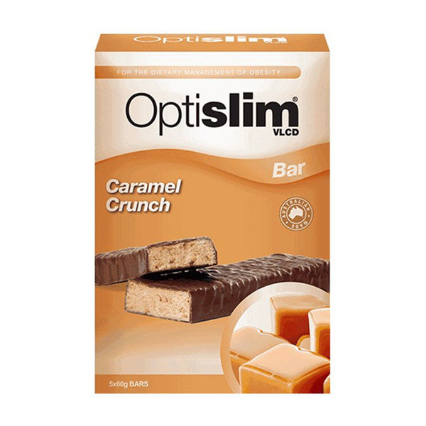 Optislim营养代餐棒焦糖味60g*5块