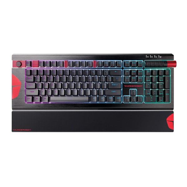 雷神 天启K85B Cherry黑轴 RGB背光机械键盘