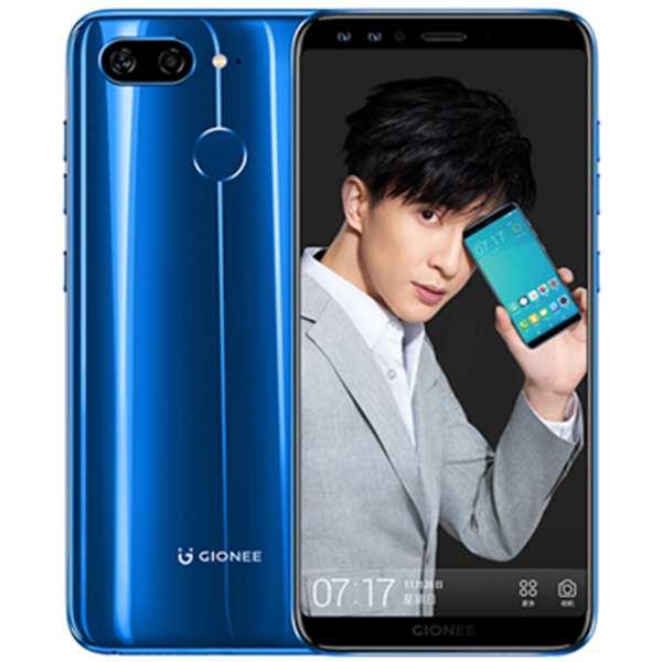 金立S11全面屏月光蓝4GB+64GB全网通4G手机