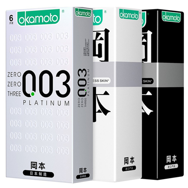 Okamoto冈本避孕套超薄组合装26片