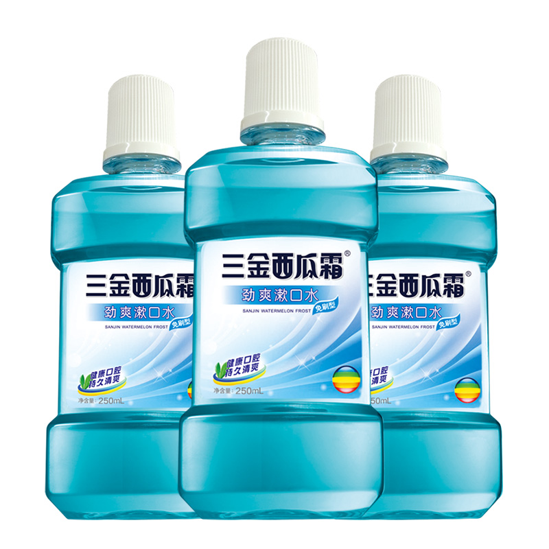 三金 劲爽漱口水250ml*3瓶