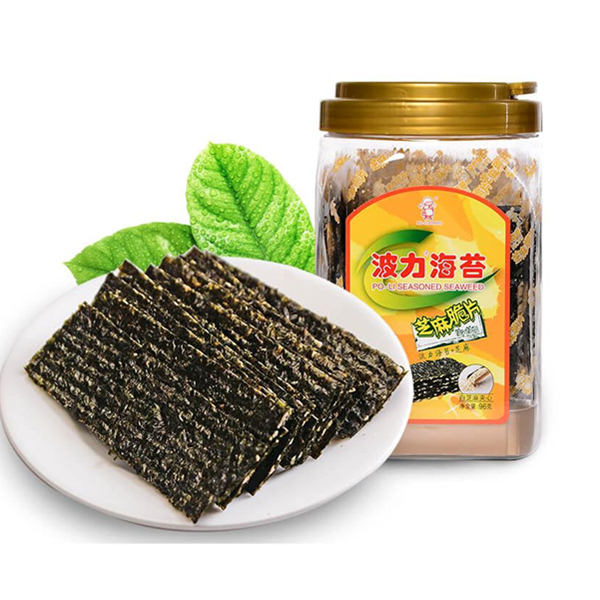 波力 海苔芝麻夹心脆片 96g*2