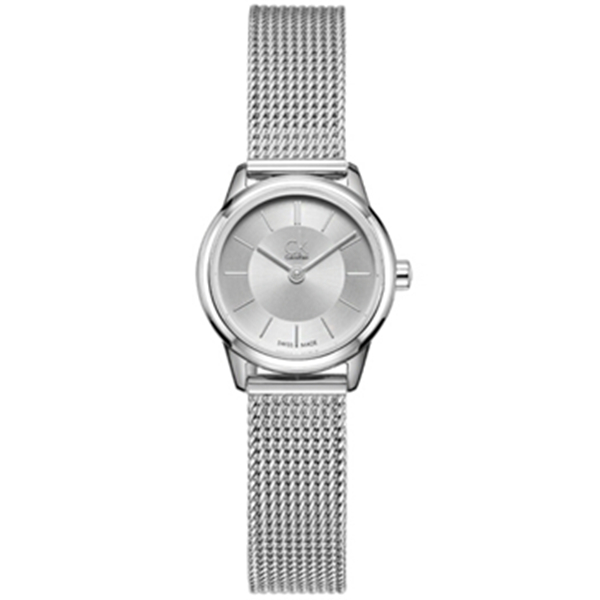 卡文克莱MINIMAL系列情侣表K3M23126