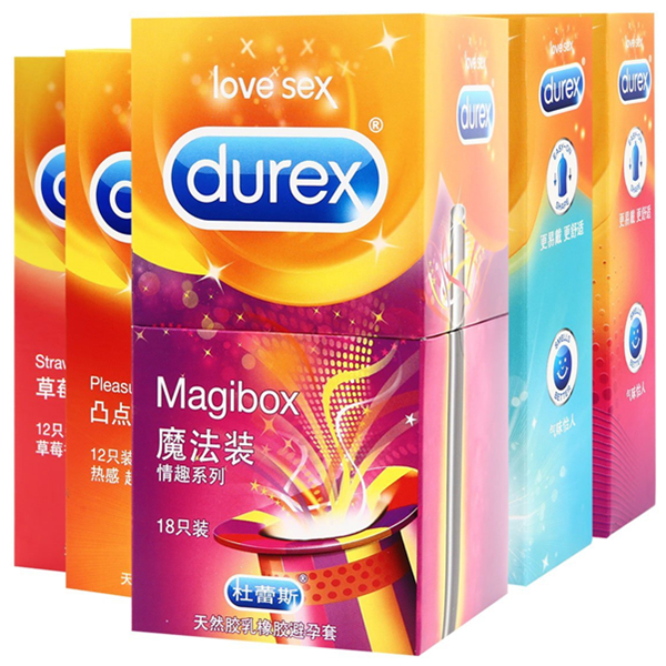 Durex杜蕾斯避孕套魔法装情趣系列18只装