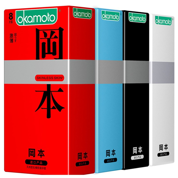 Okamoto冈本避孕套skin肤感组合装40片