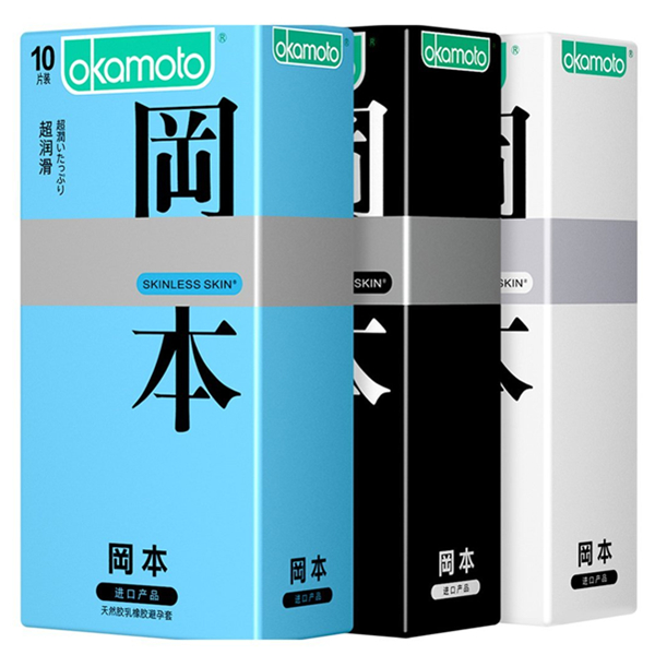 冈本避孕套skin肤感组合装30片