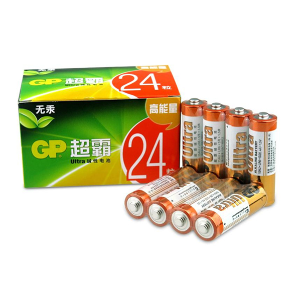 GP 超霸 5号/7号碱性电池 24粒