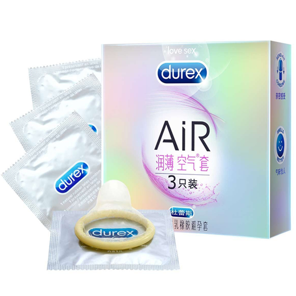 杜蕾斯避孕套AiR润薄幻隐装3只