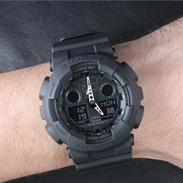 CASIO 卡西欧 GA-100-1A1DR 运动手表
