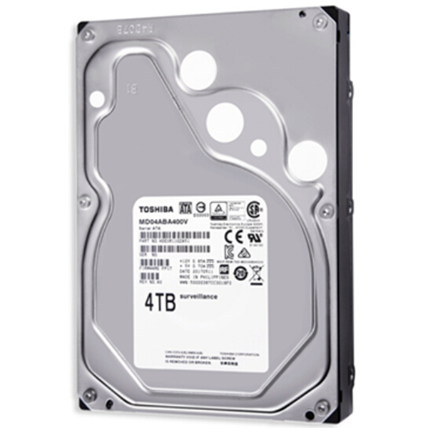 东芝4TB 128M SATA3监控级硬盘