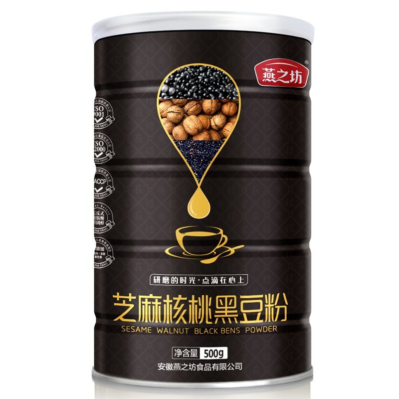 燕之坊 芝麻核桃黑豆粉500g