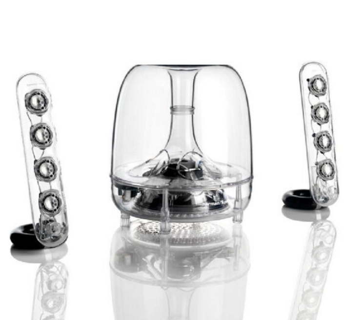 哈曼卡顿SoundSticks III水晶3代音响