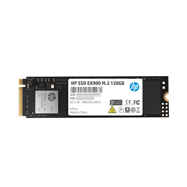 618狂欢：惠普 EX900 120G NVMe 固态硬盘
