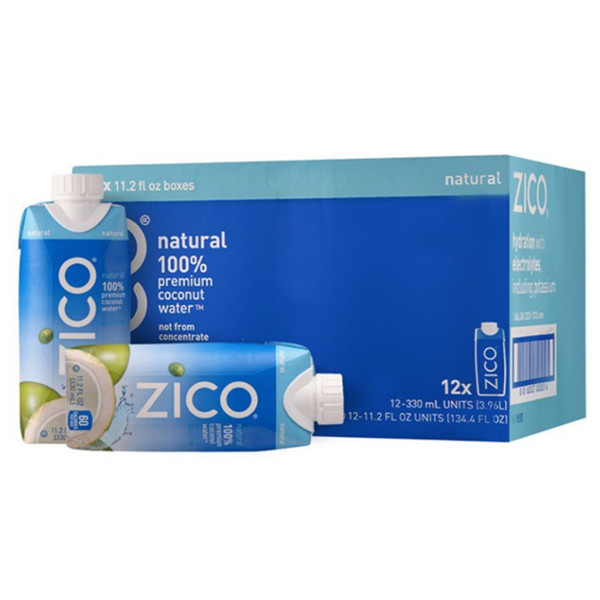 可口可乐100%天然椰子水330ml*12整箱(泰国进口)