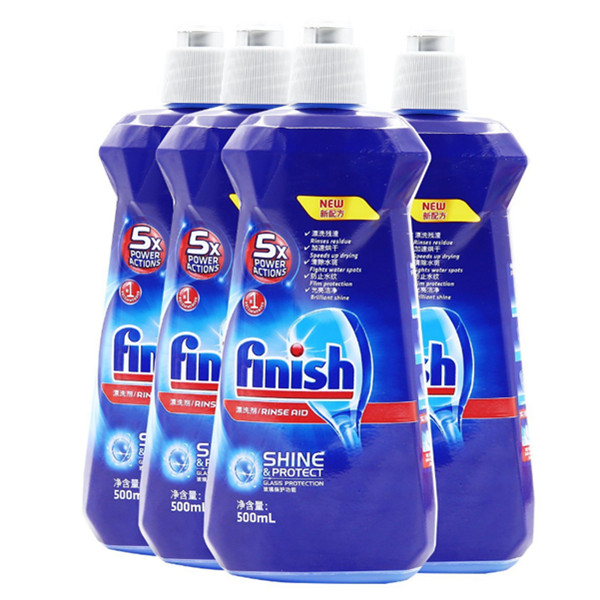 Finish亮碟洗碗机专用漂洗剂500ml*4(进口)